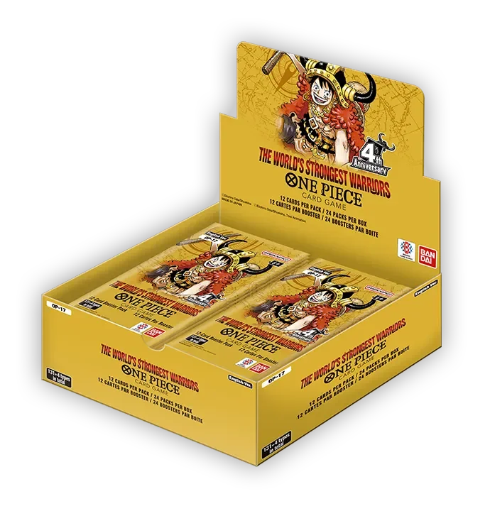 The World's Strongest Warriors - OP17 - Booster Box