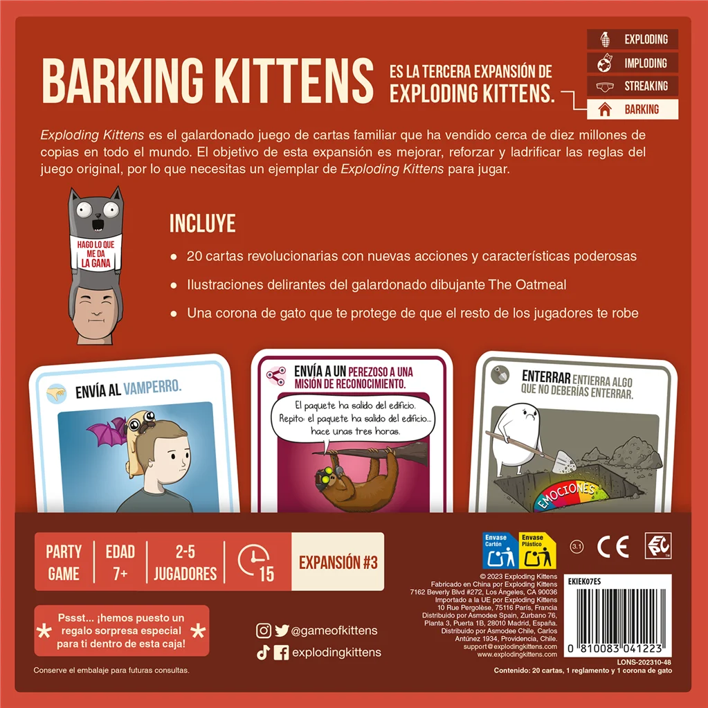 Barking Kittens